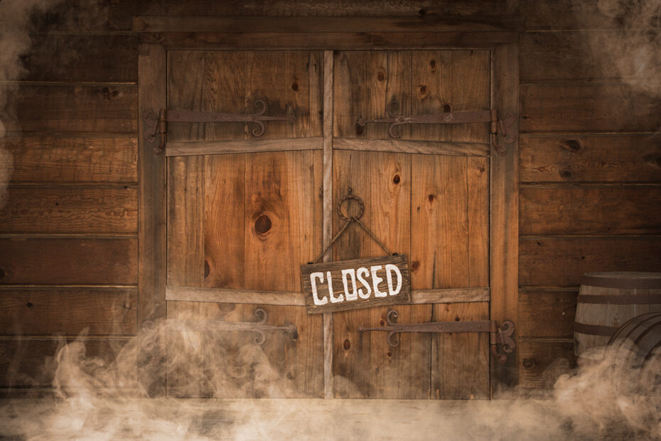 Closed Tavern